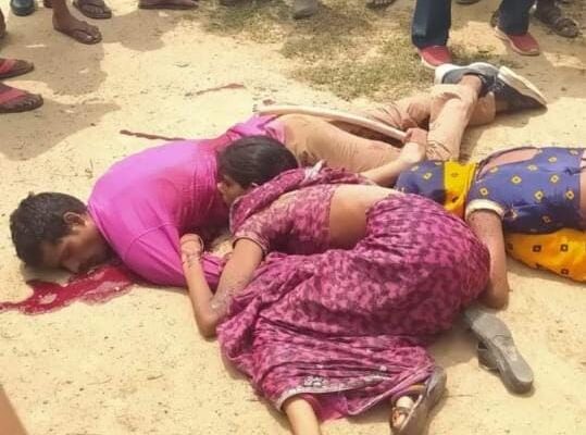 घरेलू विवाद के चलते युवक ने पत्नी, साली और साले को मारी गोली, तीनों की मौत
