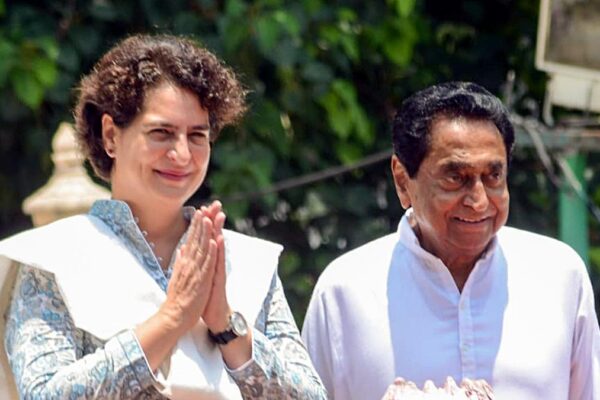 मध्य प्रदेश: कमीशन लेटर पर छिड़ा हंगामा, प्रियंका-कमलनाथ पर 41 जिलों में FIR, भड़की कांग्रेस